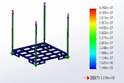 スチール梱包オーダーメイド設計4