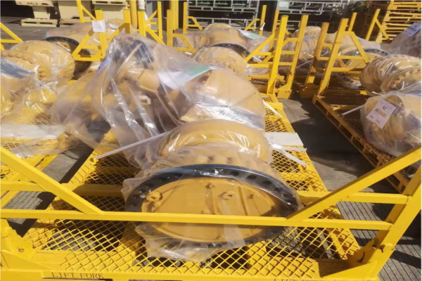 重量物のスチール梱包